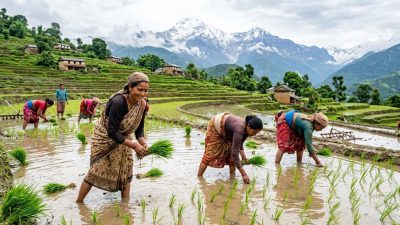 असार १२ सम्म ११.३३ प्रतिशत मात्रै धान रोपाइँ, मधेशमा सुख्खाले&hellip;