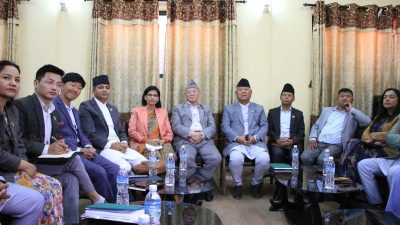 प्रधानमन्त्रीको अभिव्यक्ति सच्चिएपछि मात्र सदन चलाउन दिने निर्णय