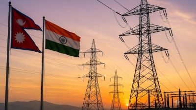 नेपाल–भारतबीच विद्युत् प्रसारण क्षमता विस्तार गर्ने सहमति, निर्यात क्षमता १,६५०&hellip;