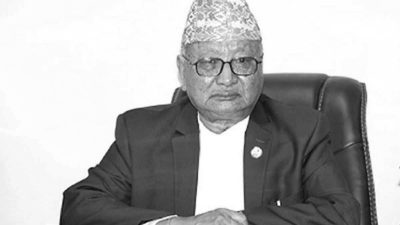 नेपाली कांग्रेसका वरिष्ठ नेता गोपालमान श्रेष्ठको निधन, बुधबार पार्टी कार्यालयमा&hellip;