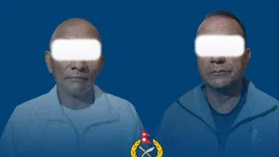 एन्फाका कोषाध्यक्ष जोशी र लेखा अधिकृत पाण्डे पक्राउ