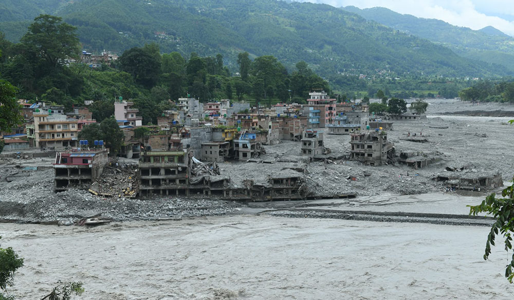 भोटेकोशी बाढीको प्रारम्भिक क्षति विवरण सार्वजनिक : ७ हजार ५७० घर पूर्ण क्षति