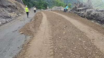 कृष्णभीर सडकखण्डमा दुईतर्फी यातायात सञ्चालन