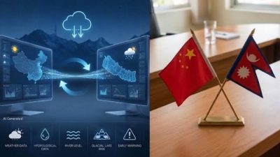 नेपालका लागि चीनले हस्तान्तरण गर्‍यो एआईमा आधारित मौसम पूर्व–सूचना प्रणाली&hellip;