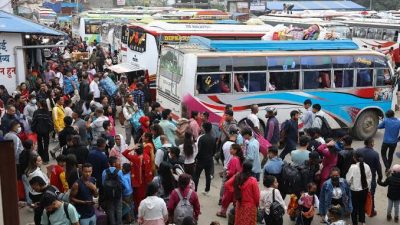 दसैँ, तिहार र छठका लागि असोज २३ गतेदेखि सार्वजनिक यातायातको&hellip;